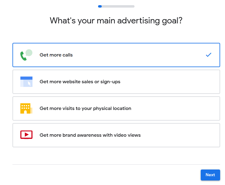 Objectifs Google Ads